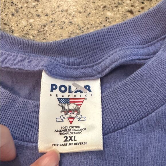 POLAR GRAPHICS Vintage 90s Y2K Southwest Embroidered Scottsdale AZ Graphic Tee - Picture 5 of 9